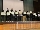 写真：1年間を振り返る会